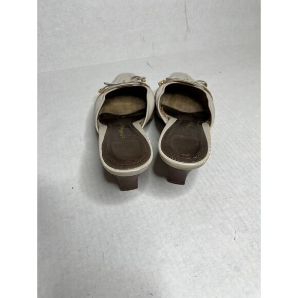 Cloudwalkers Vintage Coquette Y2K Kitten Heel Mules Womens Size 8 - Picture 7 of 9